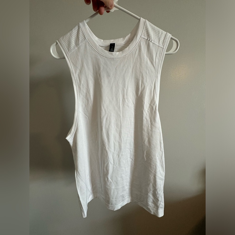 NWT Lululemon Metal Vent Tech Muscle Tank | Size: Men’s S & M | Color: White